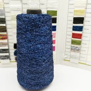 Shiny Blast Bear DIY Thread Fancy Metallic Thread Polyester Hand Knitted Thread Magic Knitting Metallic Lurex Yarn