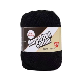 Silky Wool Yarn Ring Spun Dyed Hand Woven Shawl Clothes Crochet Lace Thread Comfort Level Foreign Trade Cross border
