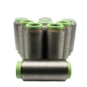 Silver Plated Conductive Anti Bacteria H Type Fiber Yarn 280D 200D for Sewing