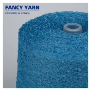 Small Toothbrush Fancy Yarn 1000KG MOQ Polyester Textured Yarn for Knitting Weaving Crafts