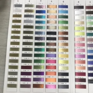 Smooth Soft Strong Y Type Lurex Yarn Metallic for Embroidery Use