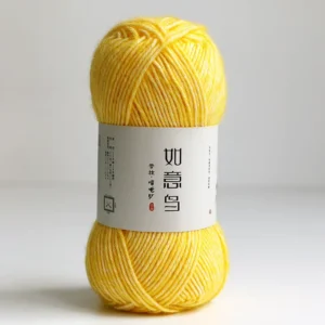 Snow Ball 50g 130m Blended Cotton Acrylic Yarn for Scarf Cushion Factory Direct Supply