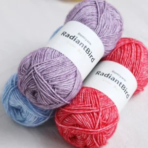 Snow Ball Domi 50g 130m Cotton Acrylic Yarn Crochet for Soft Scarf Blended