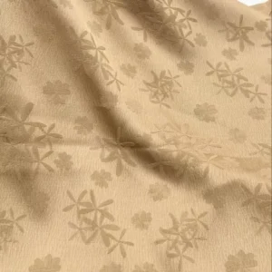 Snowflake Jacquard Satin Fabric Lyocell Acetate Look for Kimono Robes Dresses Shirts