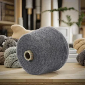 Soft 75% Cashmere 25% Silk Brushed Yarn 12/1 NM Knitting Thread Yarn for Sweaters Scarves Gloves