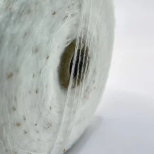 Soft Brushed Sequin Fancy Yarn 1/1.5NM Matte Fluffy Iridescent Sparkle Yarn for Knitting Crochet Garment DIY Crafts