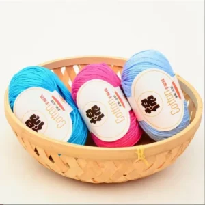 Soft Combed Cotton Yarn for Fancy Baby Crochet and Knitting