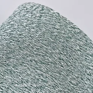 Soft Lightweight and Non pilling Mixed color Double strand Recycled Cotton Yarn