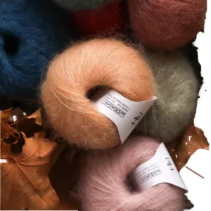 Soft Open End OE Spinning Blended Yarn for Knitting Dyed Colorful Blended Yarn for Sweaters Blankets High Strength Textile Yarn
