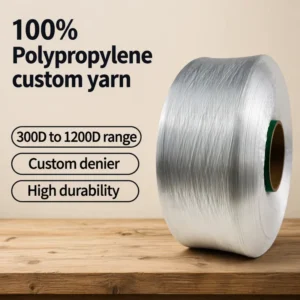 Solid 100% PP Yarn Standard Strength Polypropylene Yarn for Webbing and Rope Making