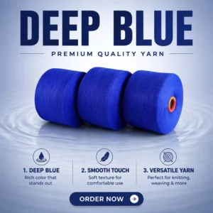 Solid Color Polyester Cotton Yarn High Quality for Textile Production Eco Friendly Yarn Recycled Cotton Yarn