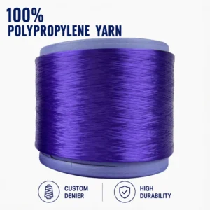 Solid Core 100% Polypropylene FDY Yarn OE Technics 900D Denier 150D 1200D Model for Mattress Stitching Knitting and Weaving