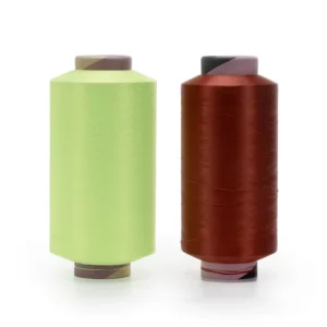Solution Dyed Polyester DTY Yarn OEKO-TEX No Dyeing Needed Recycled GRS Available for Blanket Curtain Wallcovering Blind