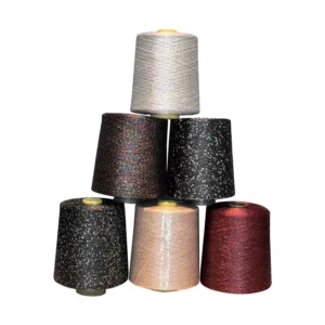 Sparkle Beads Sequin Yarn Metallic Lurex Multifiber Fancy Yarn for Knitting Crochet Sweater Scarf Hat Shawl Coat Dress