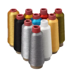 Sparkle Color 3200 Meter Polyester Machine Thread Embroidery Metallic Yarn