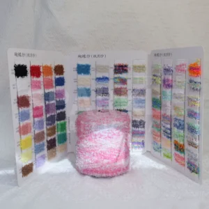 Sparkle Fancy Yarn 100% Polyester Material for Embroidery Women’s Skirt Dress High Tenacity