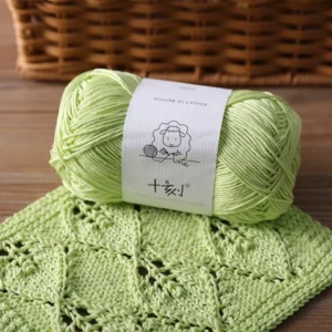 Spring Summer 100% Silk Yarn 50g 155m Natural Silk Yarn for Hand Knitting