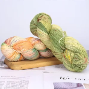 Spun Silk Yarn of Different Count and Colors Natural Raw Silk for Weaving Knitting High Quality