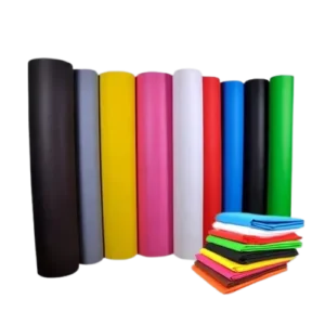 Spunbonded Polypropylene Nonwoven Fabric Paper 100% Virgin Pp Rolls for Wrapping Flower DOT Customized Dyed Non Woven Fabric