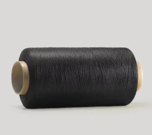 Standard Black 100% Polyester 150D 300D DTY Eco Friendly Core Spun Dyed Yarn Breathablele