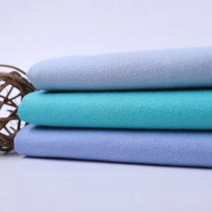 Stock Knit Material Cloth 65 Polyester 35 Cotton Soft Knitted for Hoodies Yarn Dyed French Terry Fabric for Hoodie