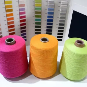 Stock Wool Blended Yarn Cotton Wool Yarn Cone for Knitting