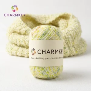 Summer Plain Solid Space Dyed Cotton Yarn Hand Knitting Cotton Yarn For Garment & DIY Crochet