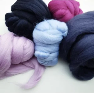 Super Fine Top Quality RWS Worsted Australia Combed Merino Wool Tops Bulk Tops For Chunky Yarn Handmade Crafts