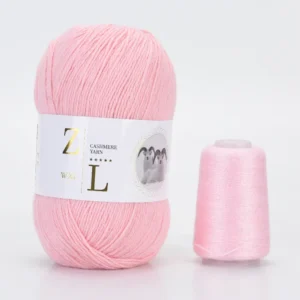 Super Soft 50+20g Cashmere Wool Yarn Dyed Anti Static Fineness Fiber for Hand Knitting Sweaters