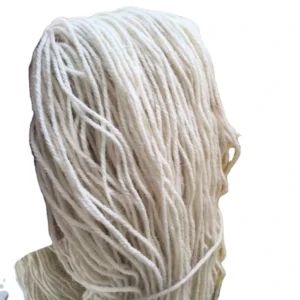 Super Soft-feeling Eco-Friendly Merino Wool Worsted Yarn Raw & Dyed Knitting Yarn
