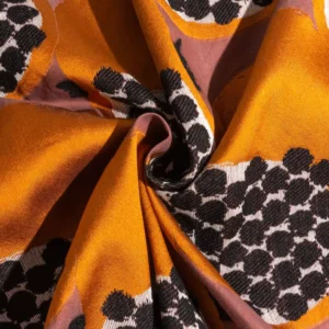 Supplier Custom Polyester Garment Women Dress Brocade Satin Silk Fabric 100% Pure JMQ2314N L