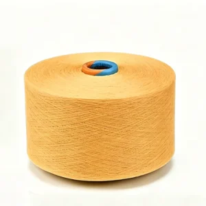 Sustainable Yarn for Winter Scarf Production Solid Color Recycled Cotton