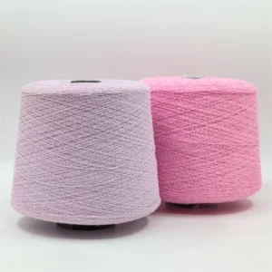 Sweaters Hats Scarves 1 6.5NM 40% Acrylic 40% Polyester 20% Nylon Slub Blend Yarn Soft Textured Durable Yarn for Knitting Crochet