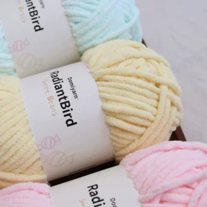 Sweet Beans 100G 5Mm Polyester Yarn for Floor Cushion Kennel