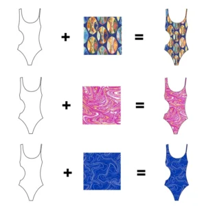 Swimsuit Manufacturers Customs Repreve Custom Logo Sublimation Printing Women Swimwear