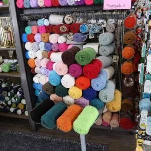 T-shirt Yarn 100% Polyester 400g Big Roll Hand Knitting Weaving Cloth Strip Yarn for Bag Cushion Shoes Crochet