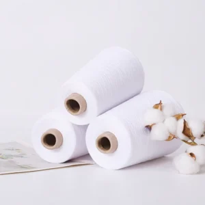 TC80 20 Carded Combed Cotton Polyester Yarn For Knitting Polyester Spun Yarn Tshirt Yarn Open End 10 NE