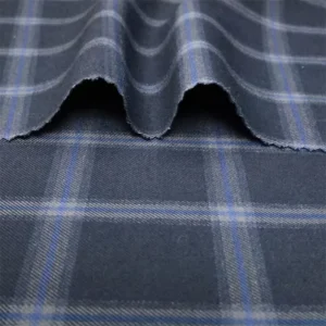TR Fabric 68% Polyester 29% Rayon 3% Spandex Yarn Dye Classic Check Suiting Fabric