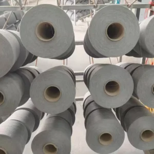 Textile Manufacturer Supply 3# High Tenacity 21 Count 100% Polyester Spun Yarn Dyed Knitting Sewing Weaving