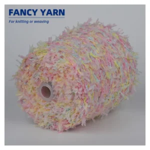 Three Pieces Soft & Lightweight Paper Ponytail Yarn for DIY Crafts 1000KG MOQ OEM/ODM Support Fancy Yarn Product Category