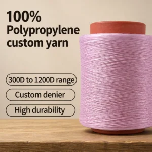 Tight Structure FDY Solid Core 100% Polypropylene Yarn Durable PP Yarn for Bags and Luggage Hand Knitting & Raw Pattern