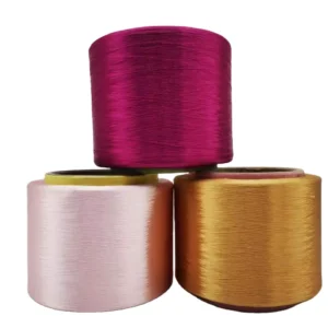 Top Grade Polyester Yarn Prices Charts Low Melting Polyester Yarn Polyester FDY 250D Filament Dyed Yarn