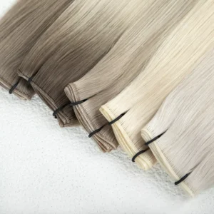 Top Quality Factory New Hair Weft Hand Tied Weft Thick End Genius Weft Extension