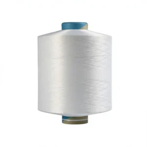 Trademark exclusive Low elasticity Filament Recycled Polyester Yarn GRS certified Eco friendly Bleached Chenille Yarn