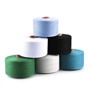 Tuyi OST 332 21s Recycled Cotton Yarn Price Open End Blended Spun Knitting Weaving Socks Gloves Eco Friendly