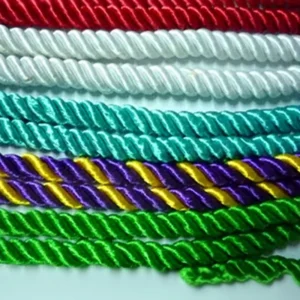 Twisted Silk Cord Twisted Bungee Cord 6mm Twisted Cord Coated Twisted Cable Twisted Cord Making Machine Nylon Raw 68/24 Twisted