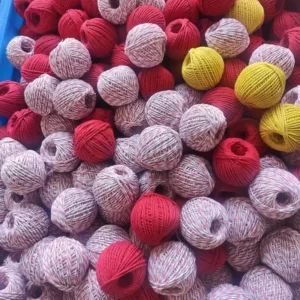 Two Color Hopping Blended Cotton Thread Christmas Holiday Party Decorations