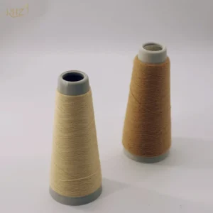 VORTEX YARN 28S/2 50% VISCOSE 28% PBT 22% NYLON CORE SPUN YARN DYED on CONES Anti-static Flame Retardant High Tenacity