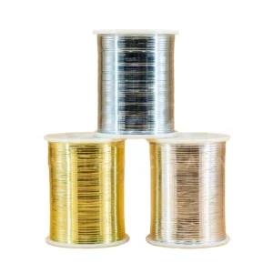 Various Colors M Type Metallic Yarn High Tenacity Scarf Carpet Weaving and Embroidery Fabric Use