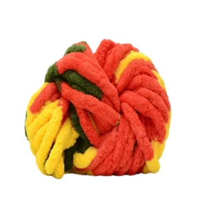 Velvet Chenille Yarn Chunky Knitting Yarn for Blankets Thick Soft